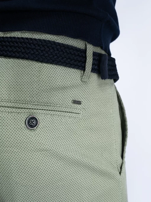 chinos βερμούδα με τύπωμα Sho5036158 Sage Green