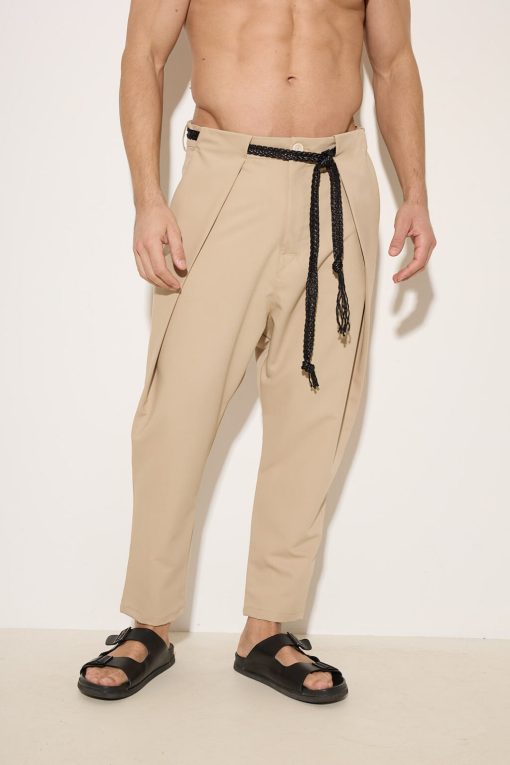 chinos παντελόνι 600624 Beige (3)