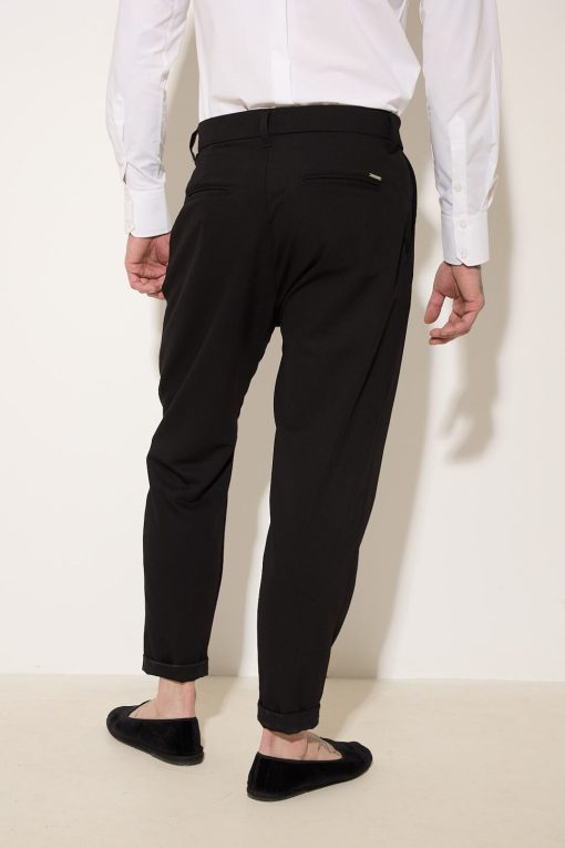 chinos παντελόνι 60071 Black (4)