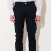 chinos παντελόνι από ελαστική καπαρντίνα 600006 Blue