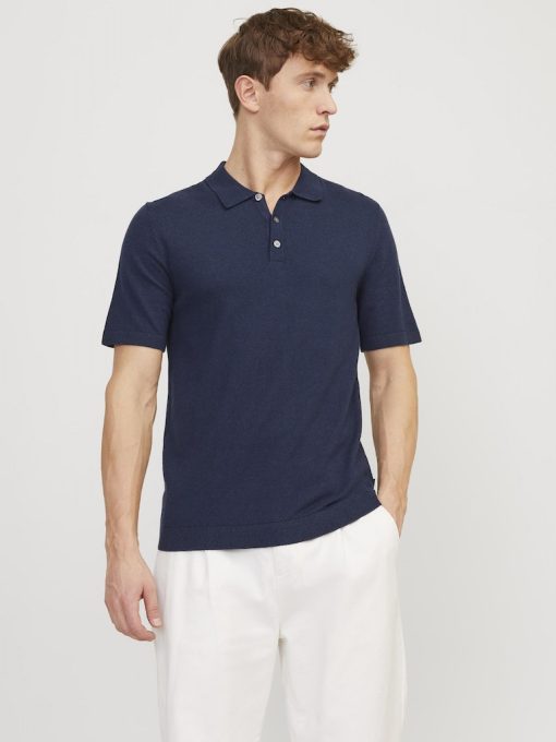 polo πλεκτό t shirt 12248819 Navy