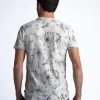 t shirt floral Tsr6550007 White