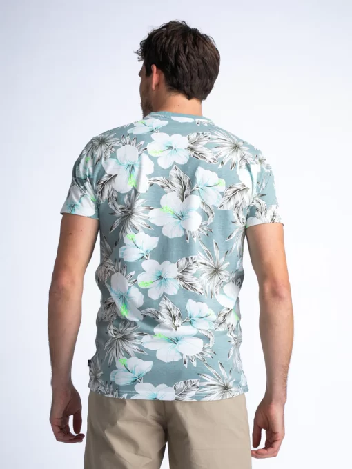 t shirt floral Tsr6555179 Aqua Grey (4)