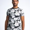 t shirt floral Tsr6559108 Anthracite (3)