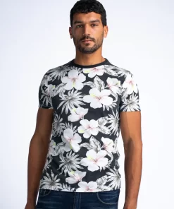 t shirt floral Tsr6559108 Anthracite (3)