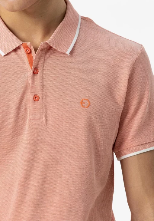 t shirt polo 10054107414 Orange (3)