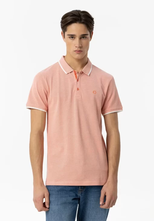 t shirt polo 10054107414 Orange