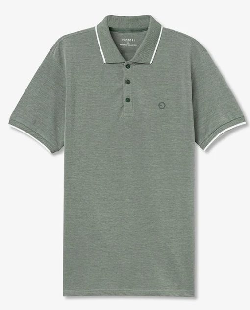 t shirt polo 10054107802 Olive