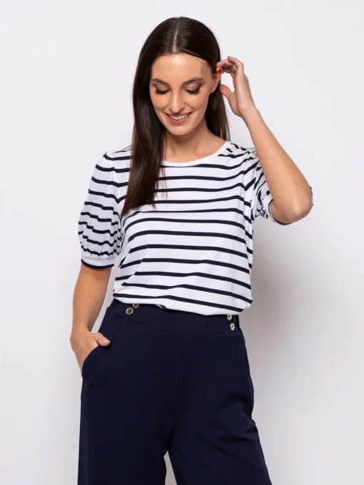 t shirt με ρίγες178Megan Navy 3