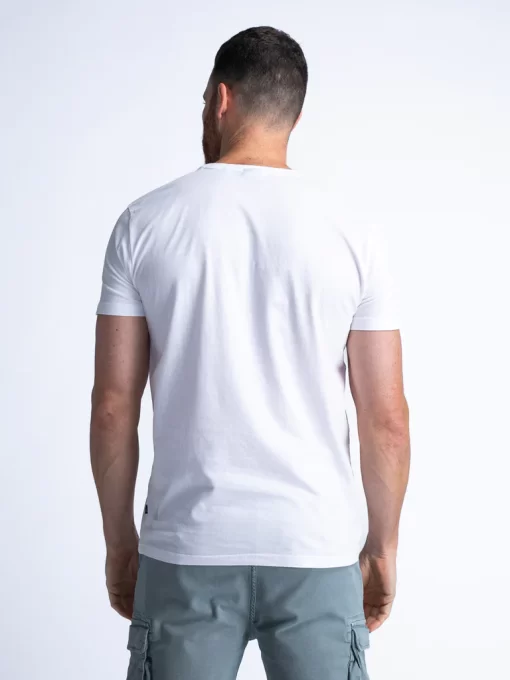 t shirt με στάμπα Tsr6010000 White