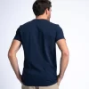 t shirt με στάμπα Tsr6015178 Navy (4)