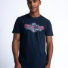 t shirt με στάμπα Tsr6025178 Navy (3)