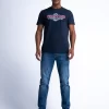 t shirt με στάμπα Tsr6025178 Navy (4)