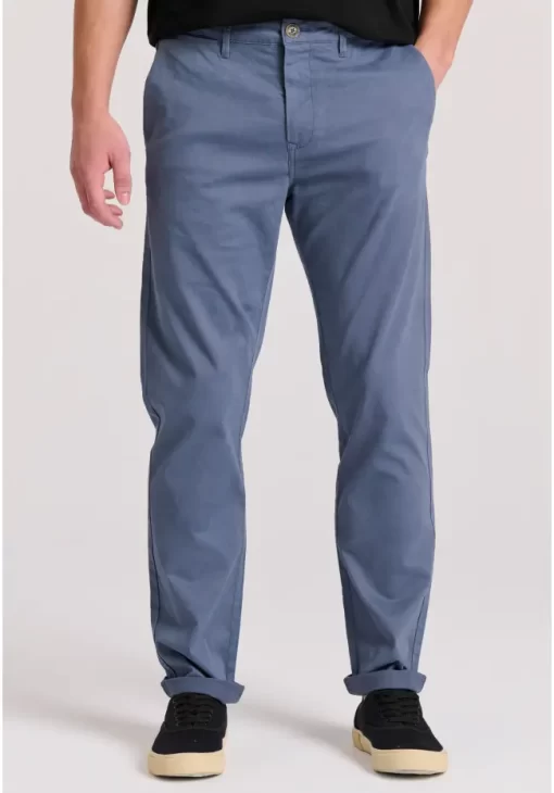 Chino Παντελόνι Comfort Stretch FBM009 001 02 China Blue (3)