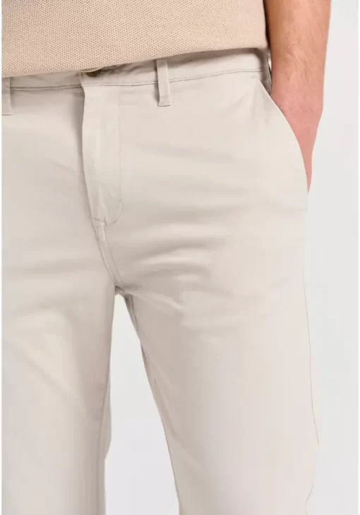 Chino Παντελόνι Comfort Stretch FBM009 001 02 Silver Grey (3)