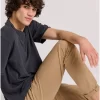 Chino Παντελόνι Comfort Stretch FBM009 001 02 Vintage Beige (4)