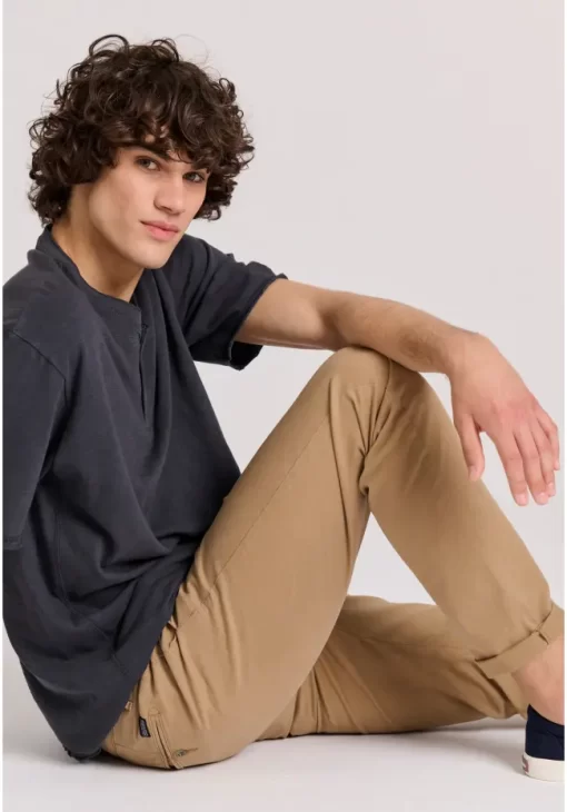 Chino Παντελόνι Comfort Stretch FBM009 001 02 Vintage Beige (4)