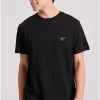 Essential t shirt με λαιμόκοψη FBM009 001 04 Black (4)