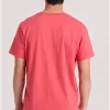 Essential t shirt με λαιμόκοψη FBM009 001 04 Cayenne Red (4)