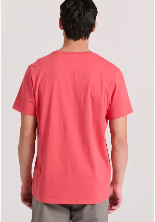 Essential t shirt με λαιμόκοψη FBM009 001 04 Cayenne Red (4)