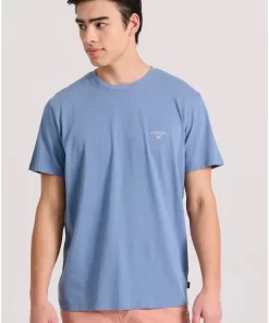 Essential t shirt με λαιμόκοψη FBM009 001 04 China Blue