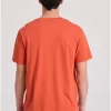 Essential t shirt με λαιμόκοψη FBM009 001 04 Paprika (4)