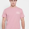 T shirt από οργανικό βαμβάκι με τύπωμα FBM007 027 04 Vitange Pink (2)