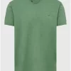 T shirt με λαιμό henley και raw cuts FBM009 004 04 D.K Ivy