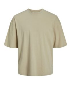 T shirt μονόχρωμο 12253993 Beige (2)