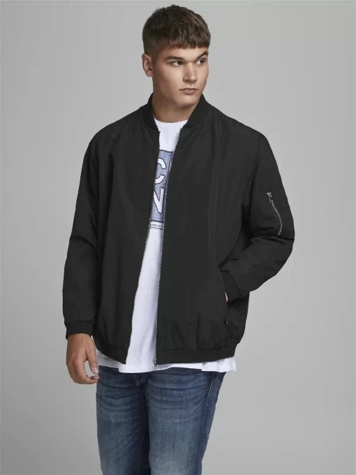 bomber μπουφάν 12173990 Black (4)