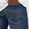 jean βερμούδα 12250489 Blue Denim (2)