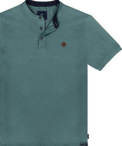 t shirt mao polo PS 312 Deep Teal