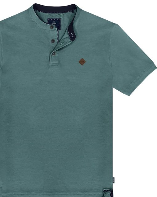 t shirt mao polo PS 312 Deep Teal