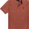 t shirt mao polo PS 312 Terracota.