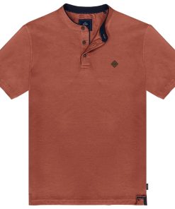 t shirt mao polo PS 312 Terracota