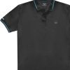 t shirt polo PS 307 Black,