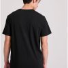 t shirt με Funky Buddha τύπωμα FBM009 094 04 Black