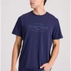 t shirt με Funky Buddha τύπωμα FBM009 094 04 Navy (2)