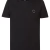 μονόχρωμο t shirt Tsr6099108 Black (2)