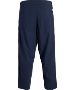 παντελόνι chinos με πιέτες 12248993 Navy (2)