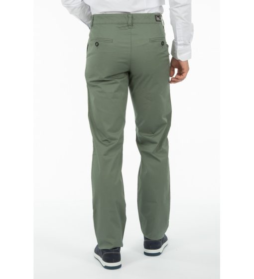 Chinos παντελόνι 7541 Olive (3)