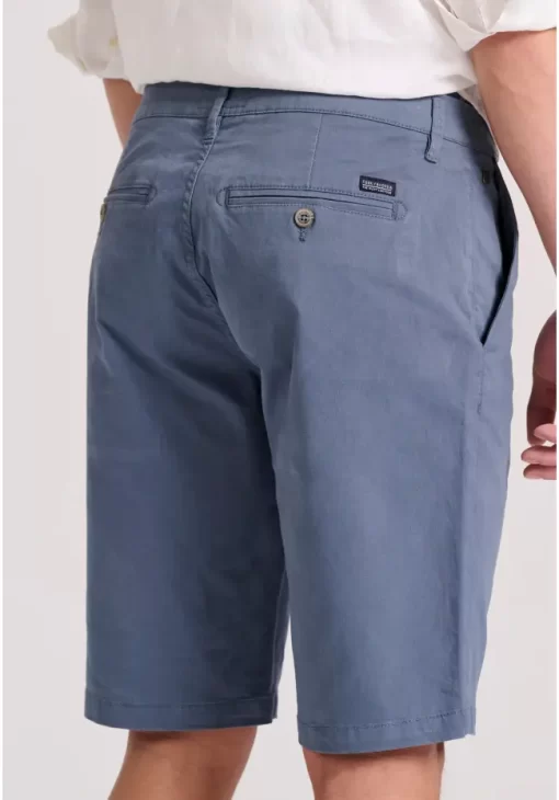 Essential βερμούδα chino FBM009 001 03 China Blue