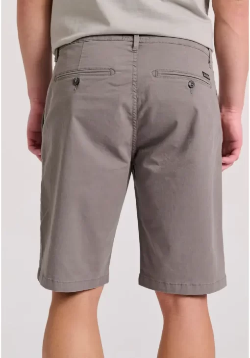 Essential βερμούδα chino FBM009 001 03 Grey