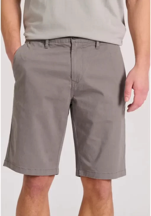 Essential βερμούδα chino FBM009 001 03 Grey (4)