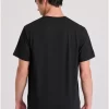 T shirt με weekly plan τύπωμα FBM009 304 04 Black (3)