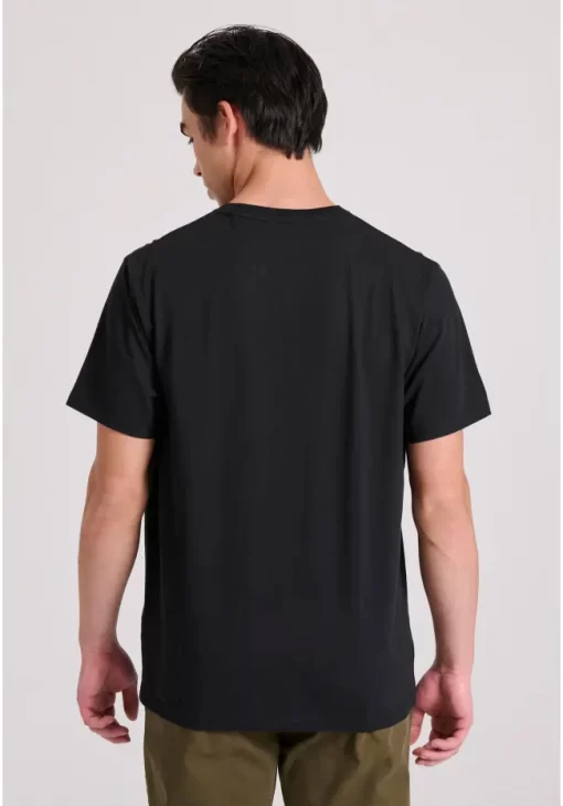 T shirt με weekly plan τύπωμα FBM009 304 04 Black (3)