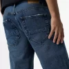 jean βερμούδα 10054417 E10 Denim Blue (4)