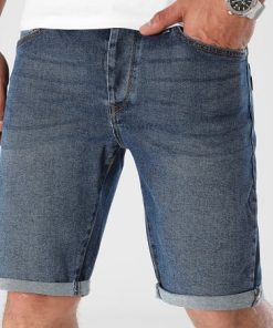 jean βερμούδα 10054417 M10 Denim Blue