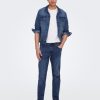 jean μπουφάν 22024333 Blue Denim (2)