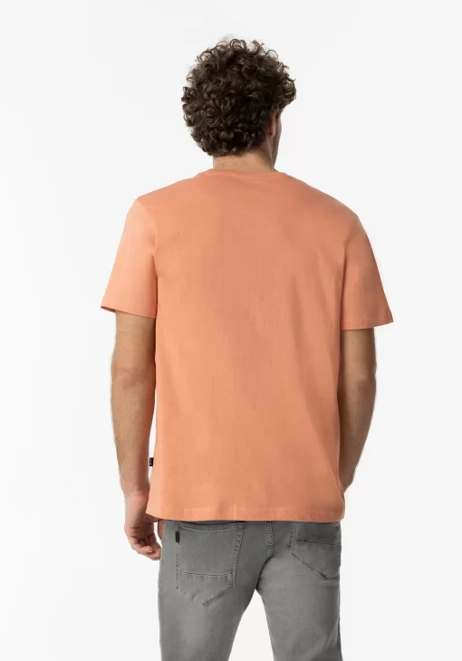 t shirt με στάμπα 10054348414 D.K Orange (2)